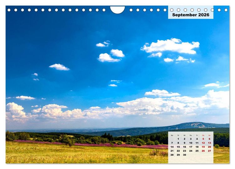 Produktbild: Rh&ouml;ner R&ouml;schen - ein Sommerm&auml;rchen in der Hochrh&ouml;n (Wandkalender 2026 DIN A4 quer), CALVENDO Monatskalender
