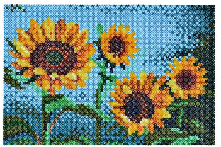Produktbild: Hama B&uuml;gelperlen Art Sonnenblumen Geschenkbox