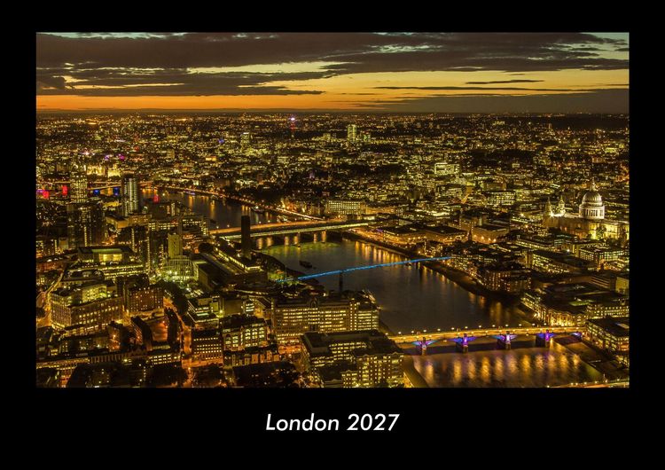 Produktbild: London 2027 Fotokalender DIN A3
