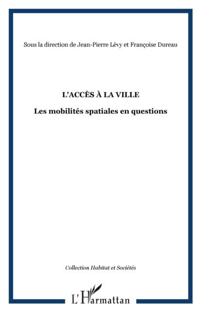 Produktbild: Acces a la ville