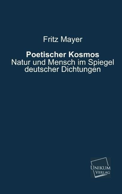 Produktbild: Mayer, F: Poetischer Kosmos