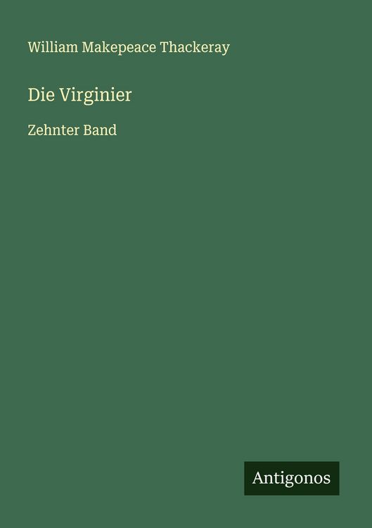Produktbild: Die Virginier