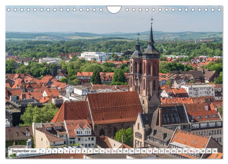 Produktbild: Niedersachsen - G&ouml;ttingen (Wandkalender 2026 DIN A4 quer), CALVENDO Monatskalender