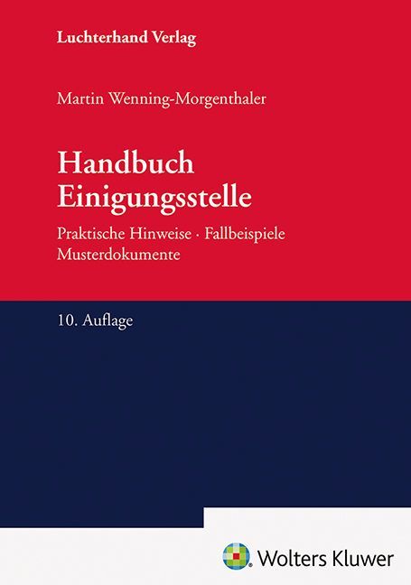 Produktbild: Handbuch Einigungsstelle
