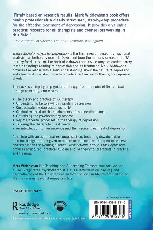 Produktbild: Transactional Analysis for Depression