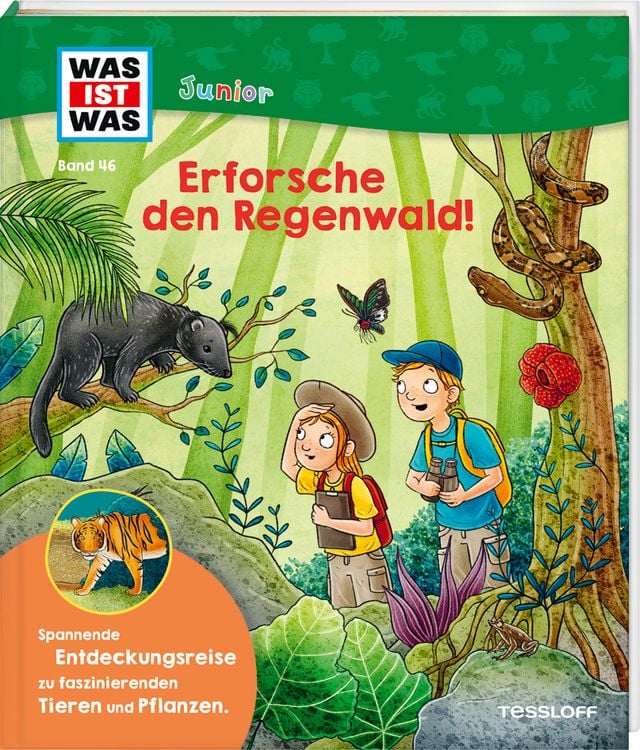 Produktbild: WAS IST WAS Junior Band 46 Erforsche den Regenwald!