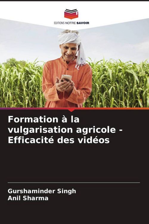 Produktbild: Formation &agrave; la vulgarisation agricole - Efficacit&eacute; des vid&eacute;os