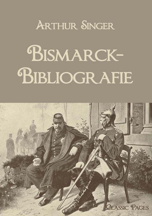 Produktbild: Bismarck-Bibliografie
