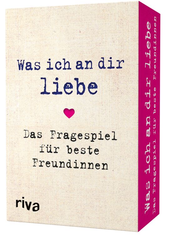 Produktbild: Was ich an dir liebe &ndash; Das Fragespiel f&uuml;r beste Freundinnen