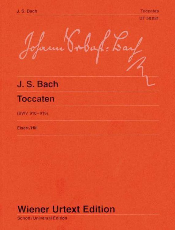 Produktbild: Bach, J: Toccaten