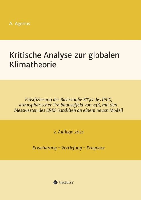 Produktbild: Kritische Analyse zur globalen Klimatheorie