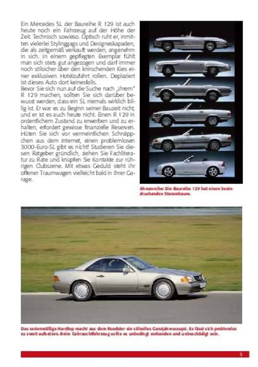 Praxisratgeber Klassikerkauf Mercedes-Benz R 129
