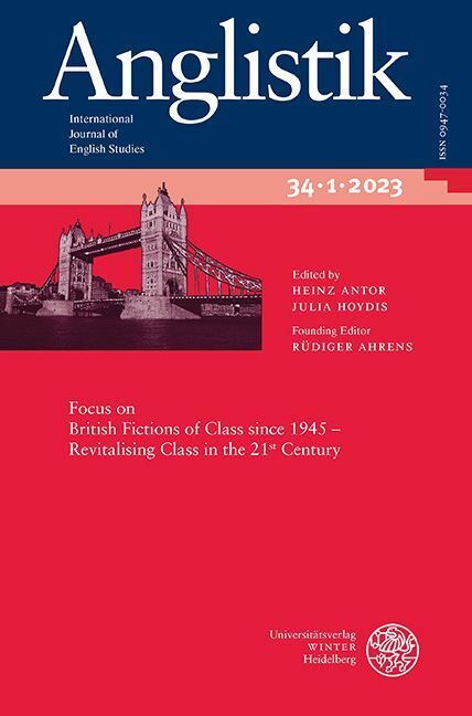 Produktbild: Anglistik. International Journal of English Studies. Volume 34:1 (2023)