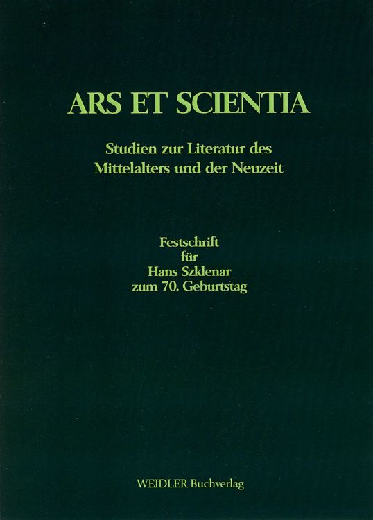 Produktbild: Ars et Scientia