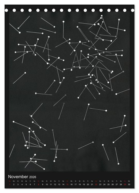 Produktbild: Anton Stankowski Fotogramme (Tischkalender 2026 DIN A5 hoch), CALVENDO Monatskalender