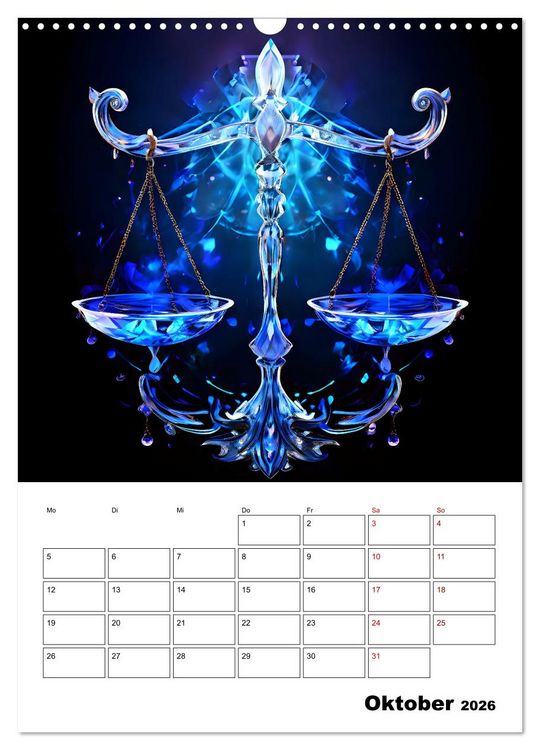 Produktbild: Die Konstellationen der Sterne (Wandkalender 2026 DIN A3 hoch), CALVENDO Monatskalender