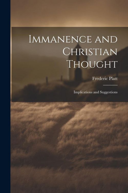 Produktbild: Immanence and Christian Thought