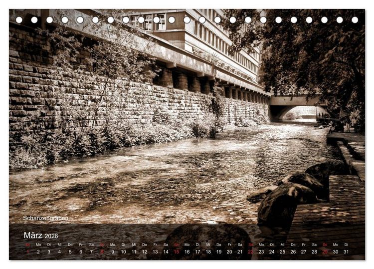 Produktbild: Gutes altes Z&uuml;rich (Tischkalender 2026 DIN A5 quer), CALVENDO Monatskalender