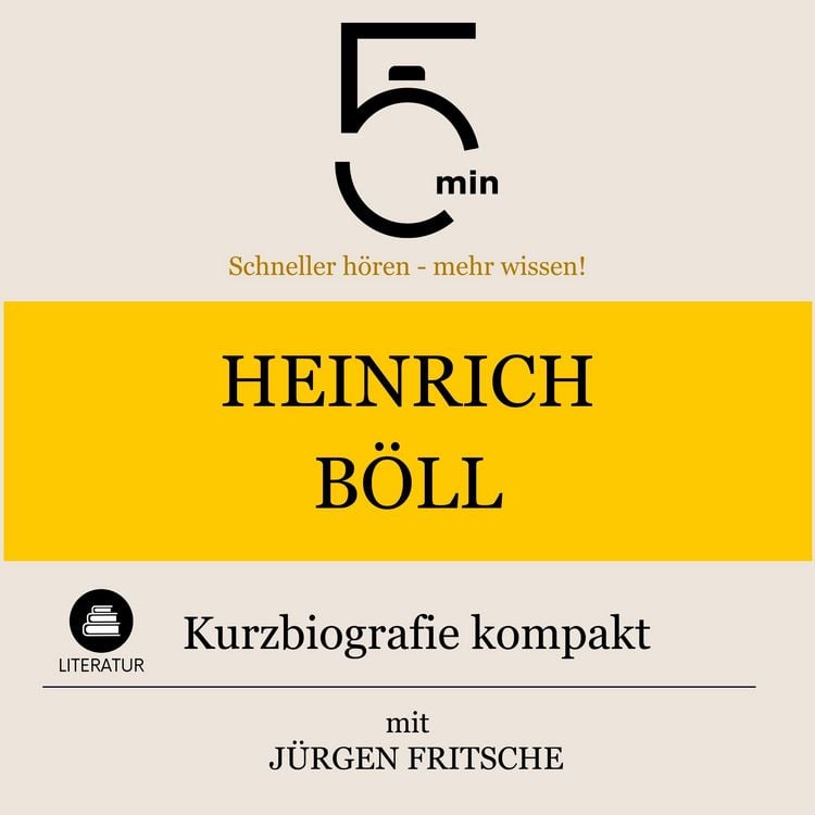Produktbild: Heinrich B&ouml;ll: Kurzbiografie kompakt