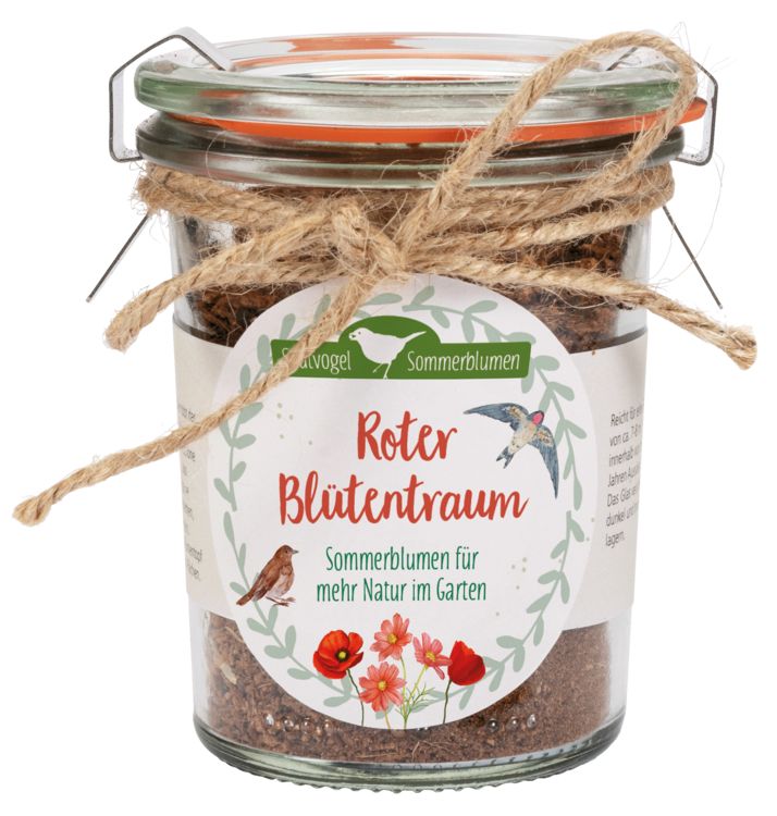 Produktbild: Roter Bl&uuml;tentraum - Sommerblumen f&uuml;r mehr Natur im Garten