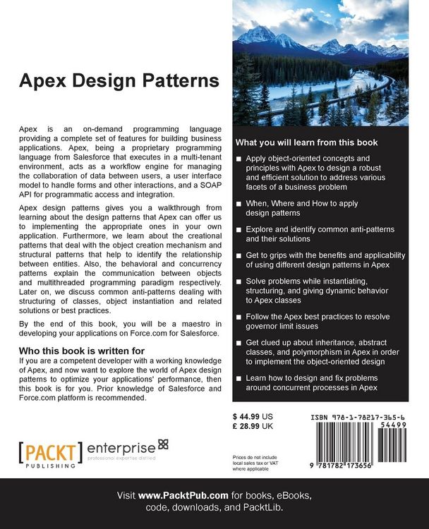 Produktbild: Apex Design Patterns