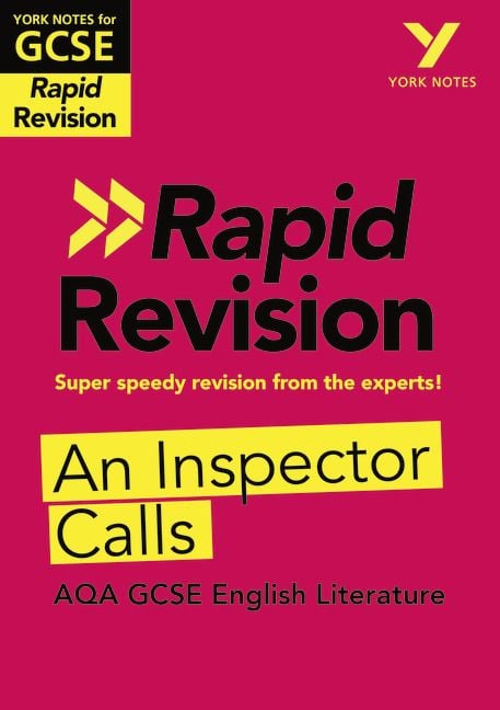 Produktbild: York Notes RAPID AQA GCSE (Revision Guide) An Inspector Calls - for 2026, 2027 exams
