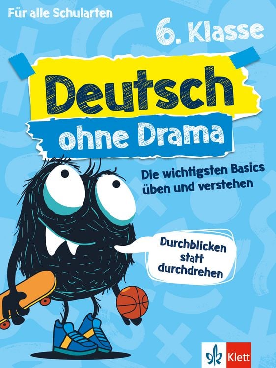 Produktbild: Klett Deutsch ohne Drama 6. Klasse