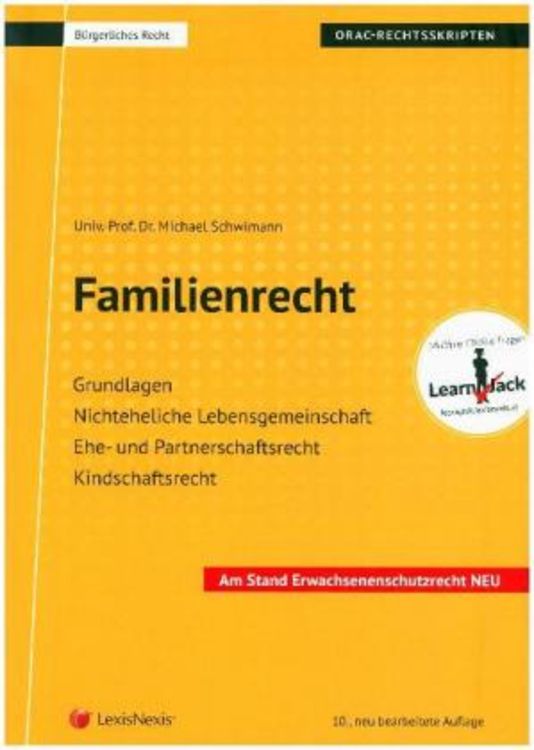 Produktbild: Familienrecht (Skriptum)