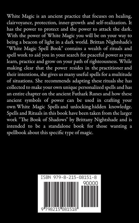 Produktbild: White Magic Spell Book