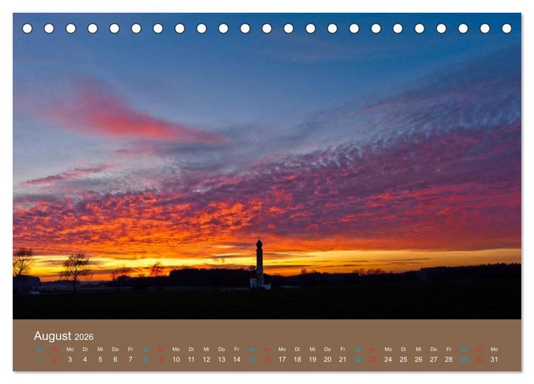 Produktbild: Fasziantion Natur (Tischkalender 2026 DIN A5 quer), CALVENDO Monatskalender