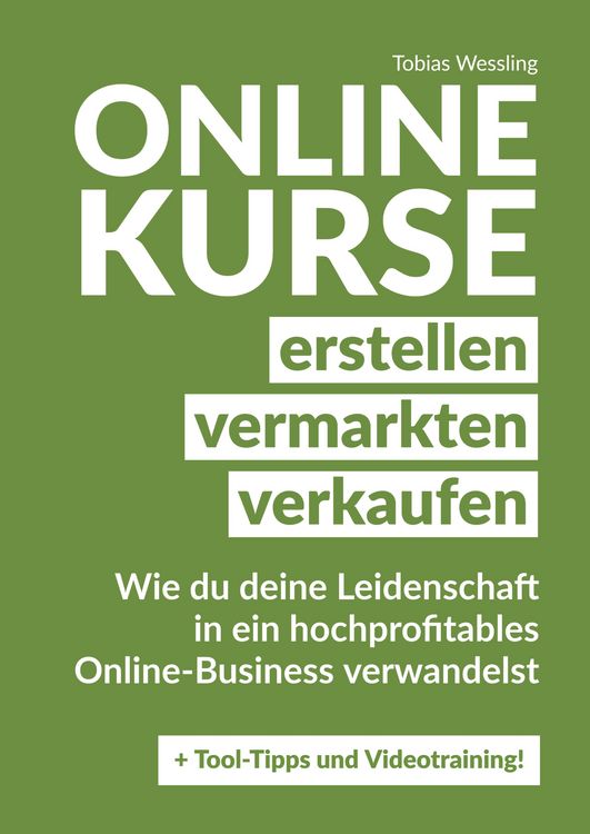 Produktbild: Onlinekurse erstellen, vermarkten und verkaufen