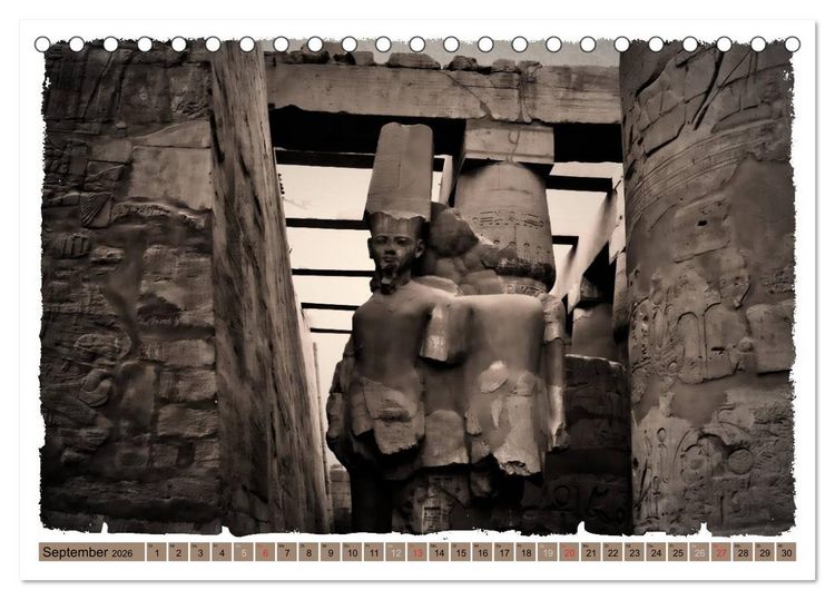 Produktbild: &Auml;gypten &ndash; Sch&ouml;nheit der Antike (Tischkalender 2026 DIN A5 quer), CALVENDO Monatskalender