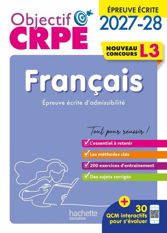 Produktbild: Objectif crpe 2027 2028 francais