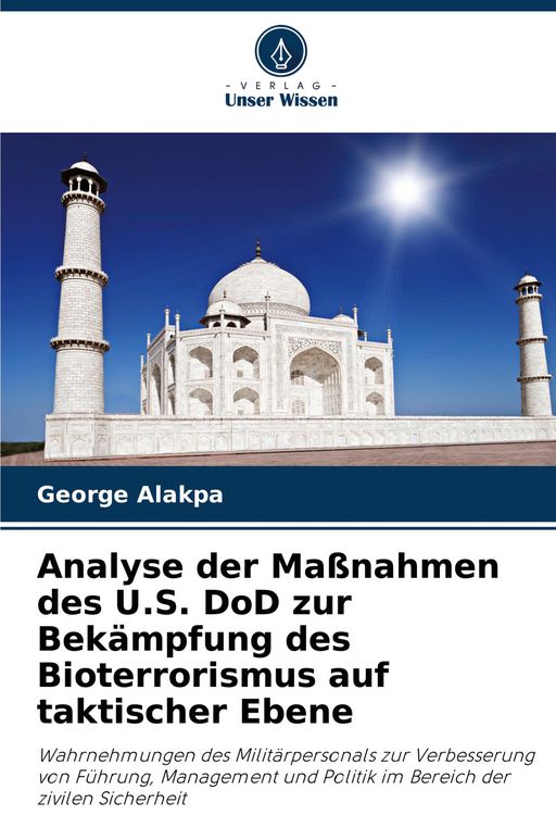 Produktbild: Analyse der Ma&szlig;nahmen des U.S. DoD zur Bek&auml;mpfung des Bioterrorismus auf taktischer Ebene