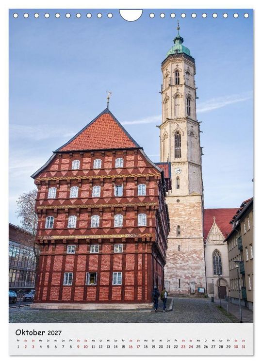 Produktbild: Braunschweig - Mittelalterliche L&ouml;wenstadt (Wandkalender 2027 DIN A4 hoch), CALVENDO Monatskalender