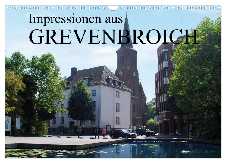 Produktbild: Impressionen aus Grevenbroich (Wandkalender 2026 DIN A3 quer), CALVENDO Monatskalender