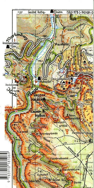 Produktbild: Brand &ndash; Hohnstein 1:10000