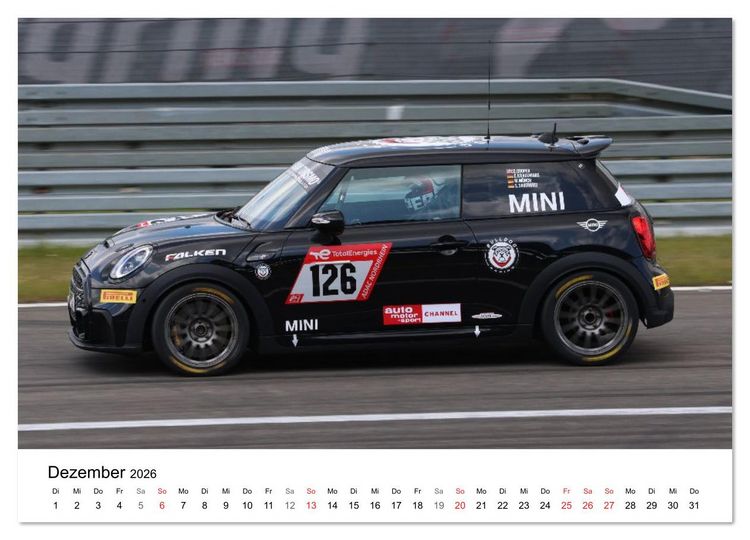 Produktbild: John Cooper Motorsport (hochwertiger Premium Wandkalender 2026 DIN A2 quer), Kunstdruck in Hochglanz