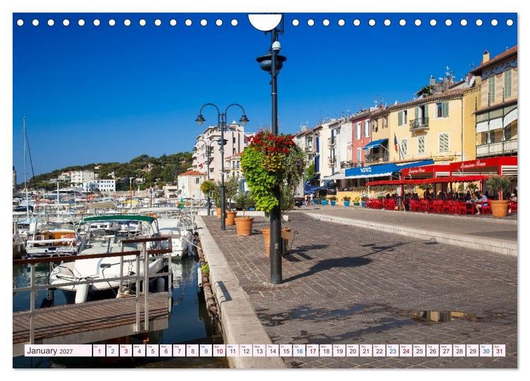 Produktbild: C&ocirc;te d'Azur Highlights on the French Mediterranean Coast (Wall Calendar 2027 DIN A4 landscape), CALVENDO 12 Month Wall Calendar