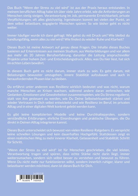 Produktbild: Wenn der Stress zu viel wird