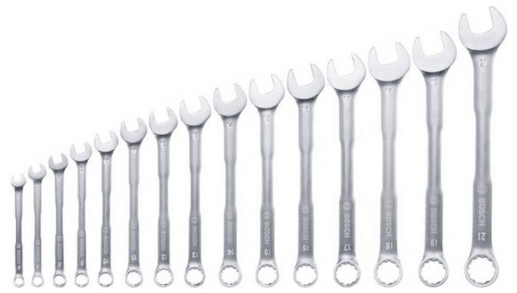 Produktbild: Bosch Home and Garden 1600A02Z9E 1600A02Z9E Kombi-Schl&uuml;ssel