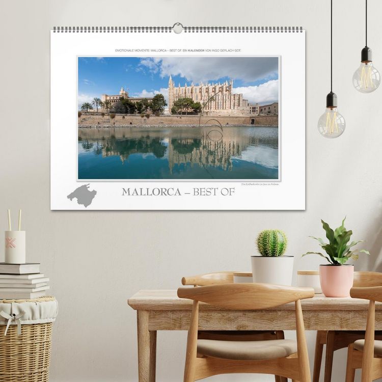 Produktbild: Emotionale Momente: Mallorca Best of (Wandkalender 2026 DIN A2 quer), CALVENDO Monatskalender