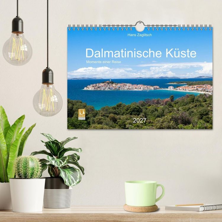 Produktbild: Dalamtinische K&uuml;ste - Momente einer Reise (Wandkalender 2027 DIN A4 quer), CALVENDO Monatskalender