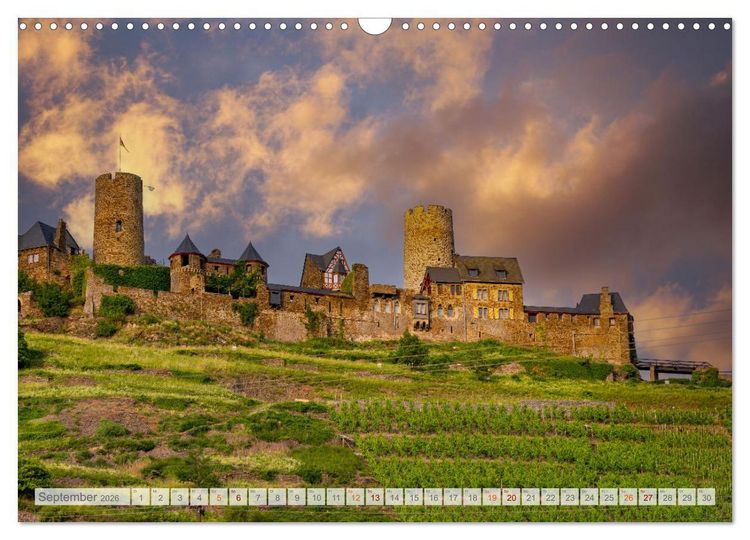 Produktbild: Die Mosel zwischen Koblenz und Trier (Wandkalender 2026 DIN A3 quer), CALVENDO Monatskalender