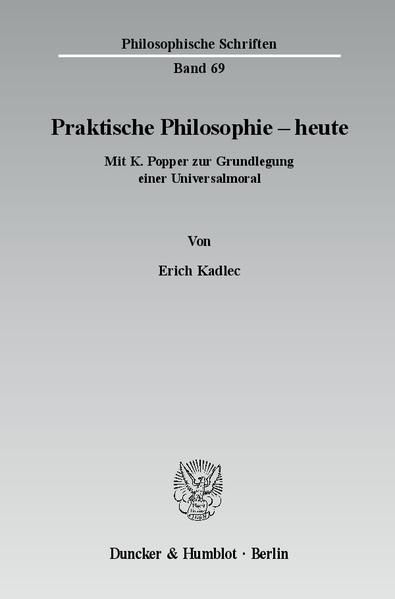 Produktbild: Praktische Philosophie - heute.
