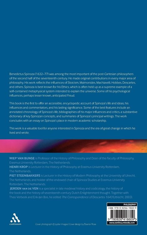 Produktbild: Continuum Companion to Spinoza