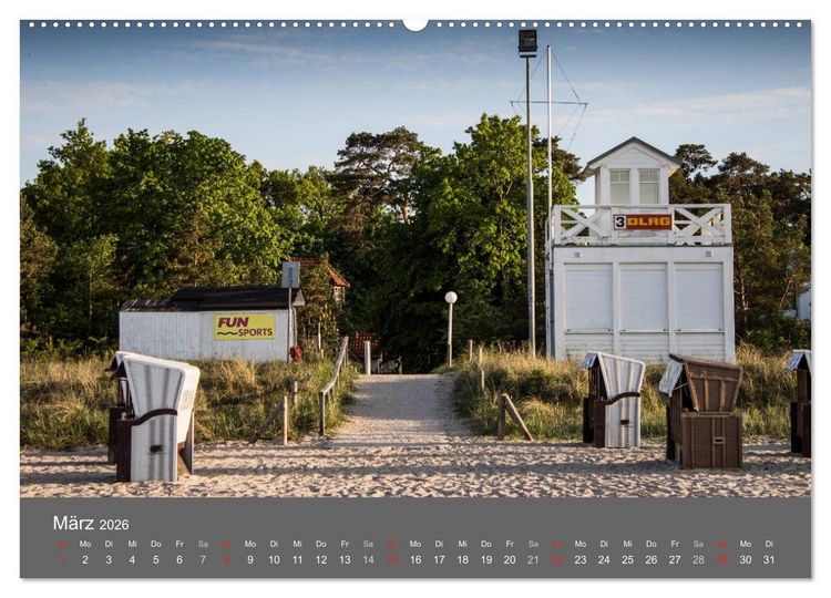 Produktbild: Boltenhagen - Meer erleben (Wandkalender 2026 DIN A2 quer), CALVENDO Monatskalender