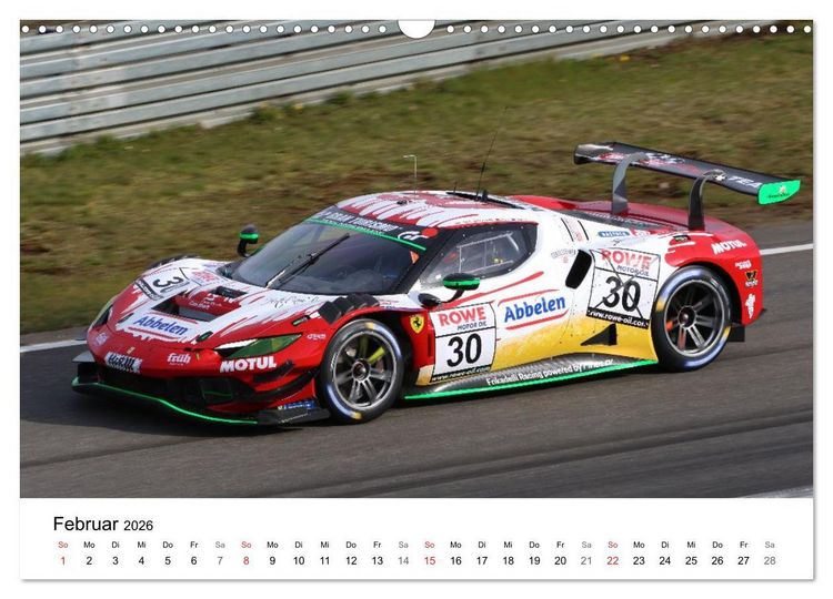 Produktbild: VLN Langstrecken Meisterschaft (Wandkalender 2026 DIN A3 quer), CALVENDO Monatskalender