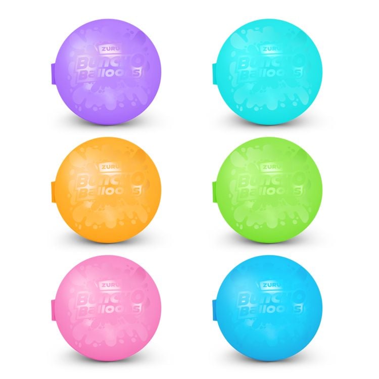 Produktbild: Bunch O Balloons - 6er Pack Wiederverwendbare Wasserballoons