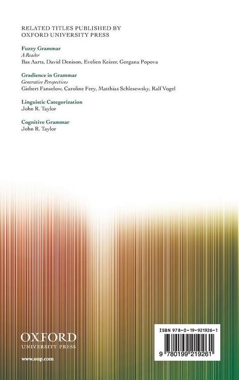 Produktbild: Syntactic Gradience C